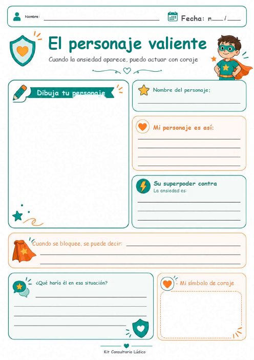El personaje valiente — Identificación con Alter Ego para enfrentarse