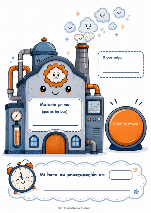 La fábrica de preocupaciones — Trabajar en la luminación y el pensamiento repetitivo ansioso