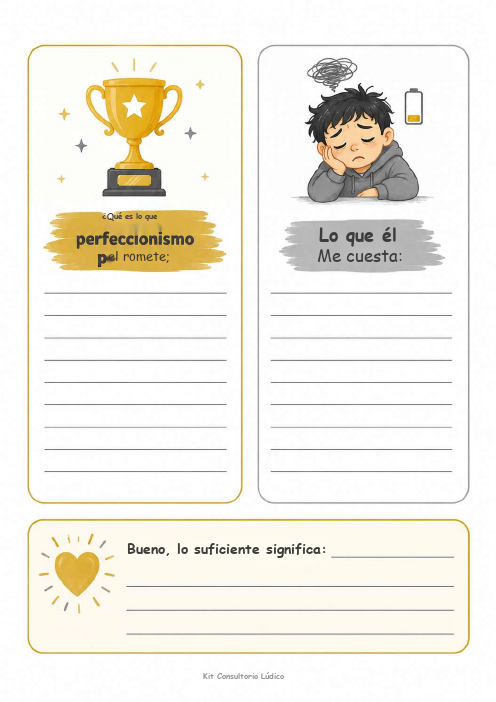 El perfeccionista cansado — Trabajar con el perfeccionismo como manifiesto y mantenedor de la ansiedad