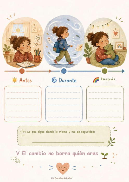 La transición difícil — Ansiedad en los cambios de vida — Nueva escuela, nueva casa, separación de padres