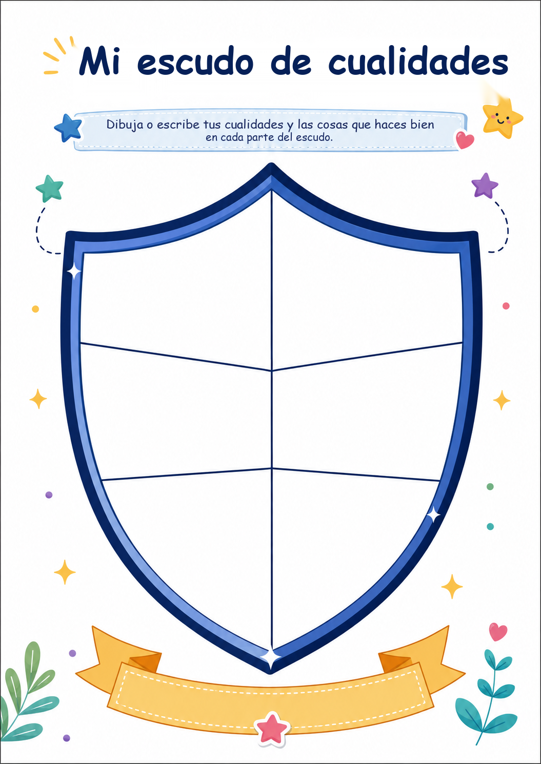 Mi Escudo de Calidad — Blasón personal de fuerzas y habilidades