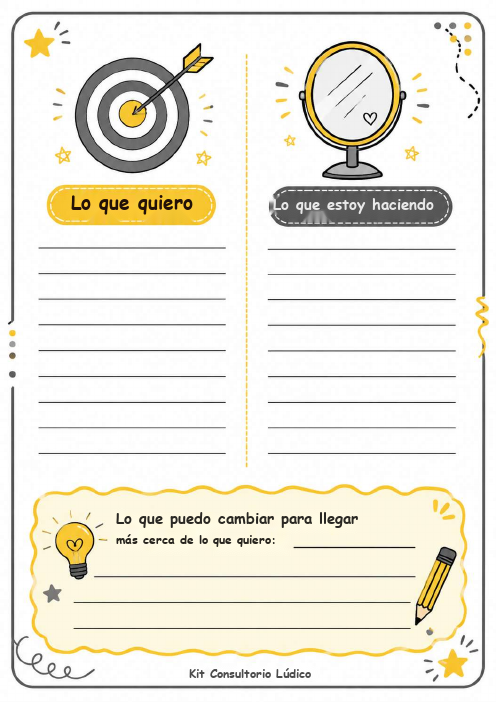 Lo que quiero vs lo que estoy haciendo — Consciencia de la distancia