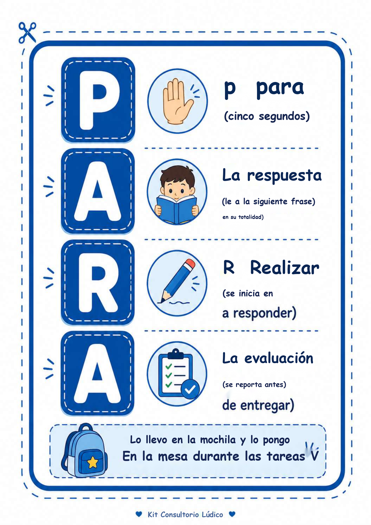 El Palladizo — Estableciendo el pausa antes de responder por escrito