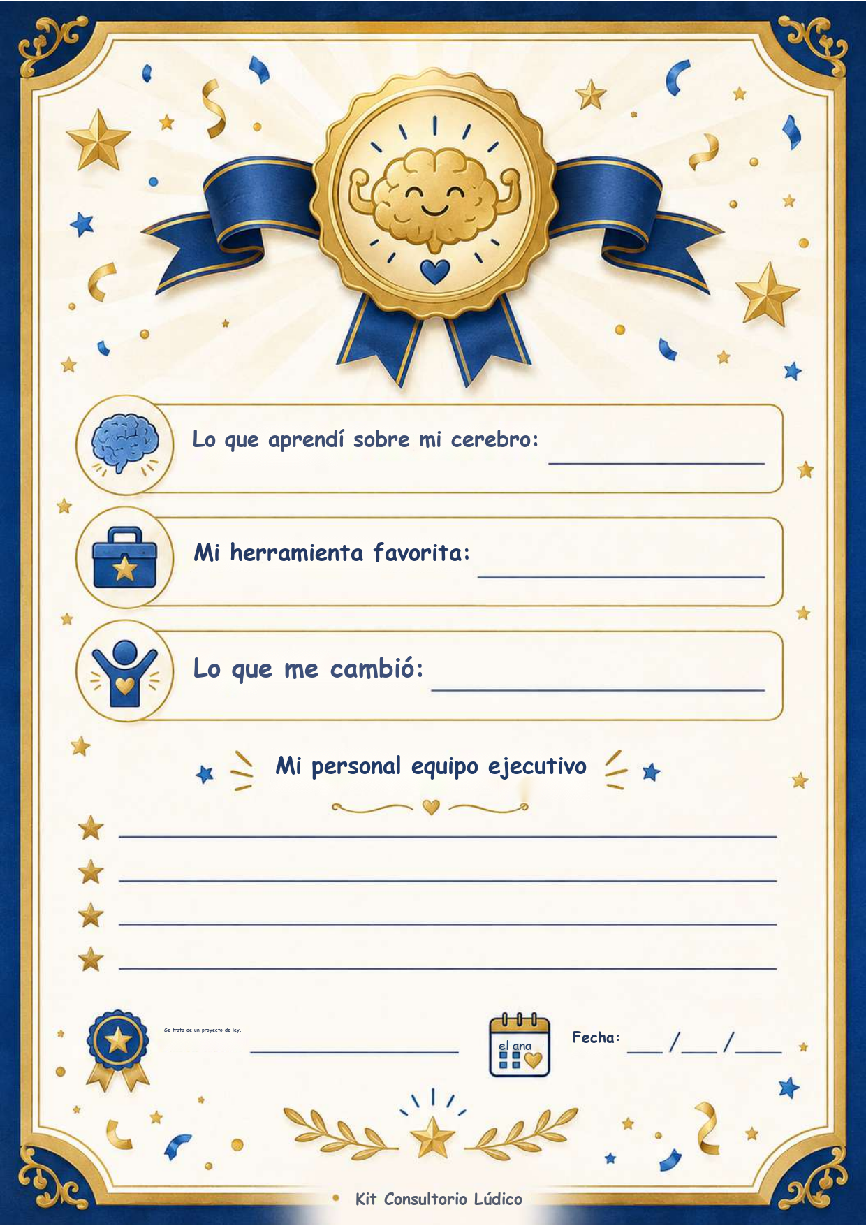 Conclusión del tratamiento — Ritual de Alta para TDAH